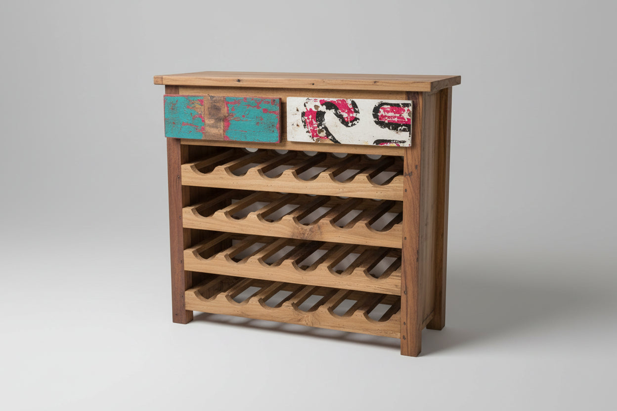 MEUBLE RANGEMENT BOUTEILLES