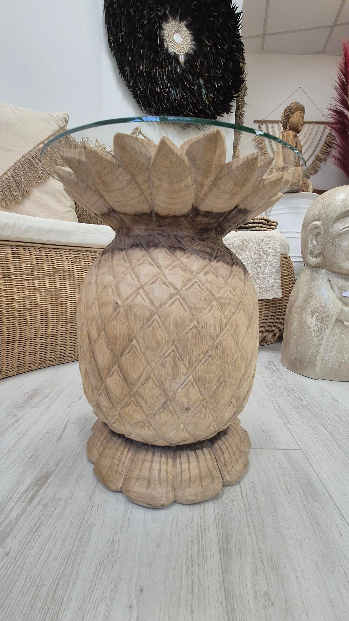 TABLE ANANAS TECK