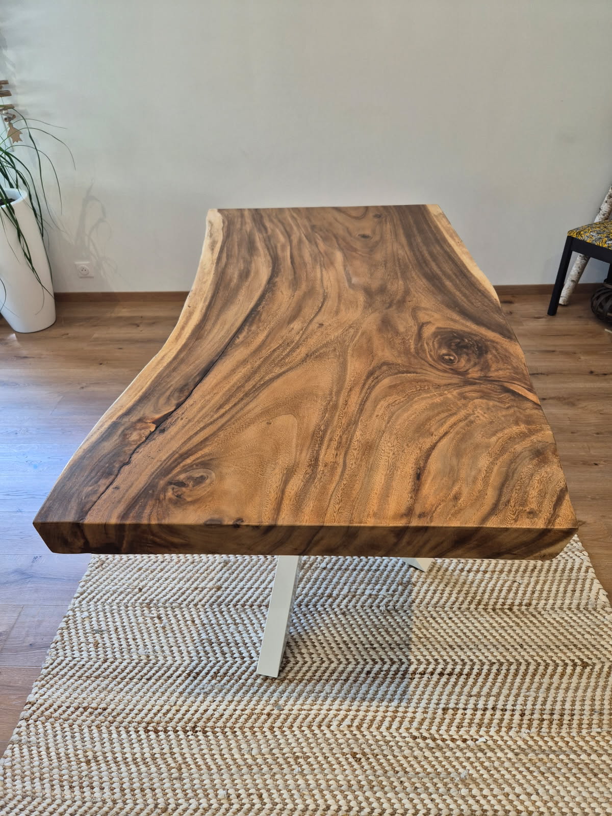 Plateau de table en teck