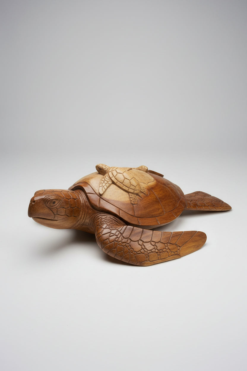 TORTUE AVEC SON PETIT