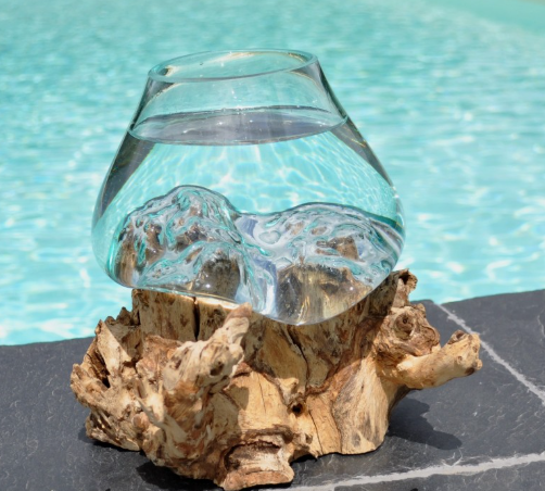 Vase verre soufflé PM