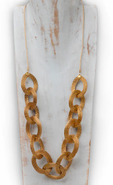 OR VÉGÉTAL COLLIER