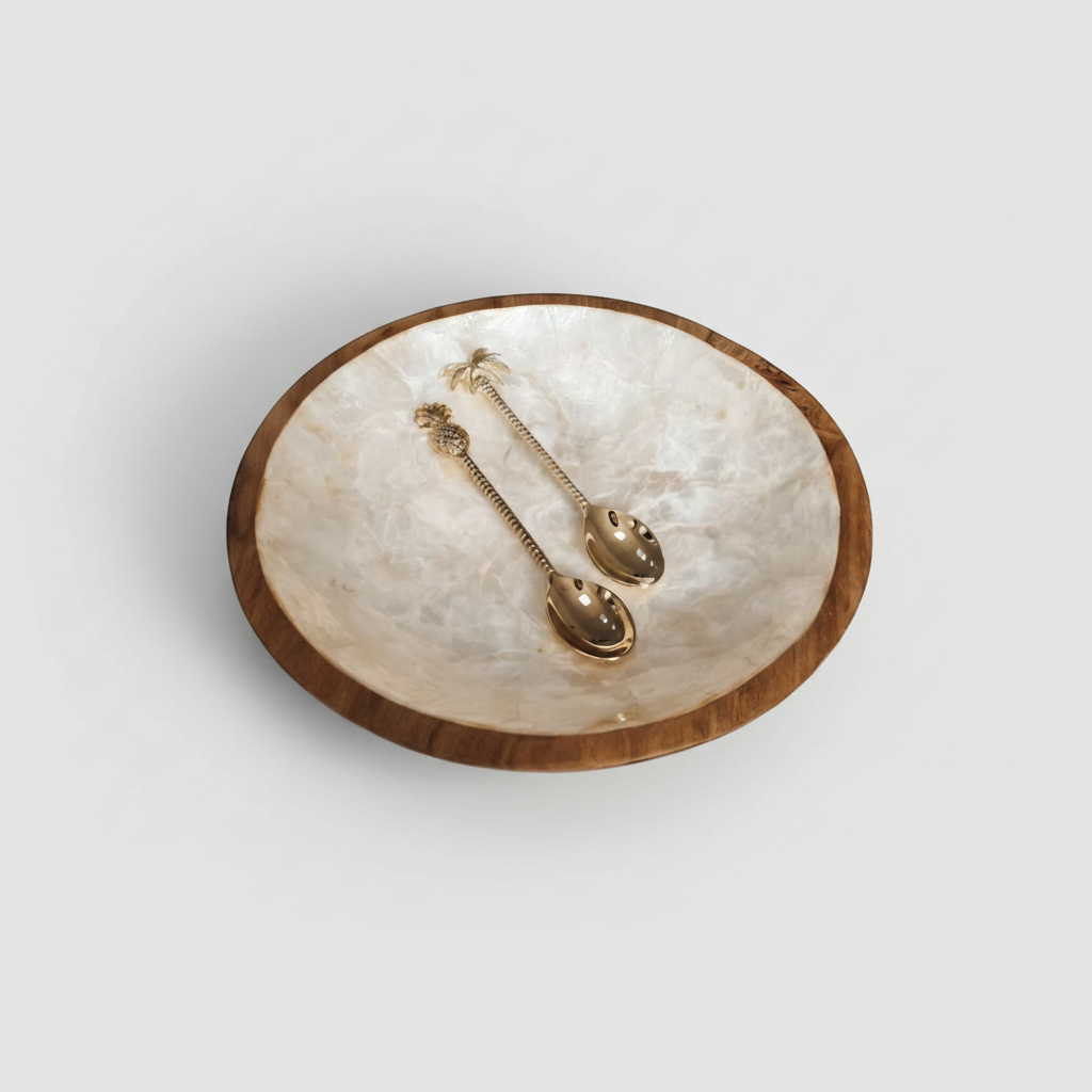 ASSIETTE NACRE TECK