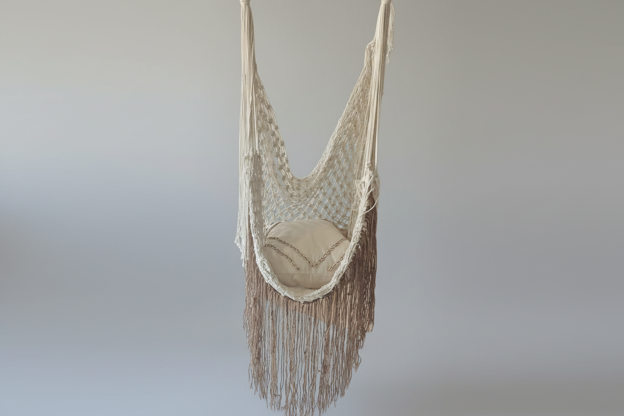 CHAISE SUSPENDUE MACRAME
