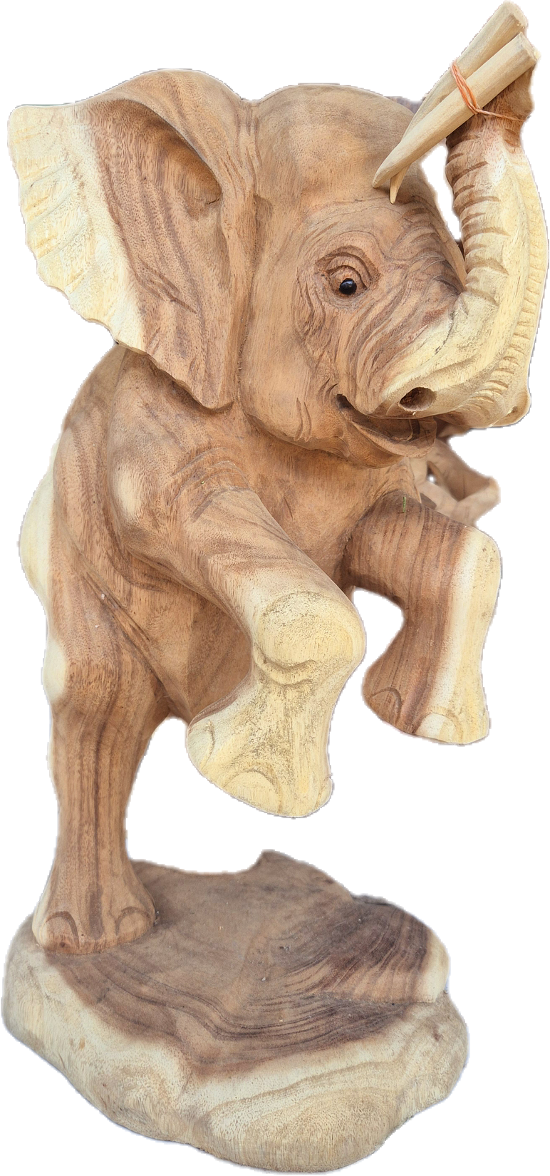 ELEPHANT DEBOUT TECK
