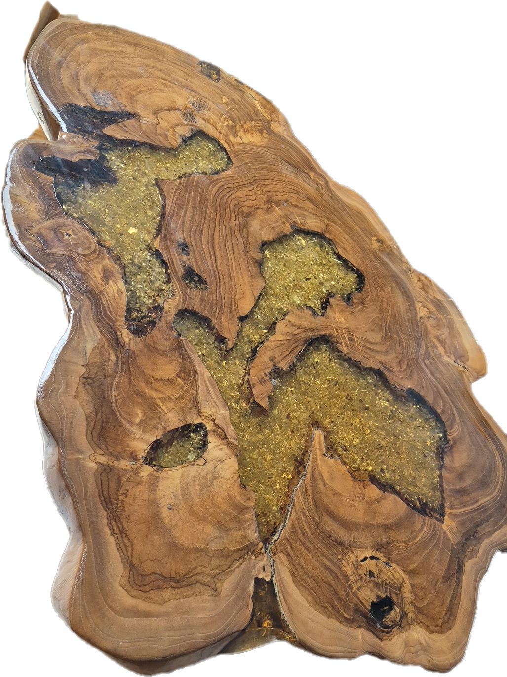 TABLE BASSE CHRISTAL TECK