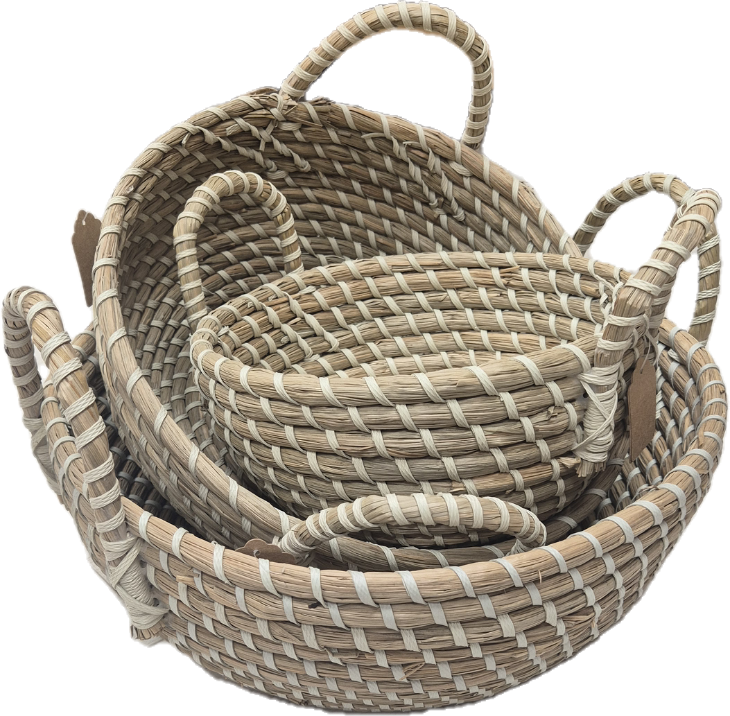 CORBEILLE RONDE OSIER
