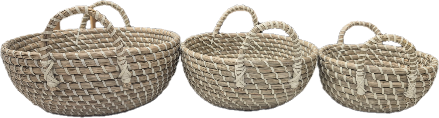 CORBEILLE RONDE OSIER