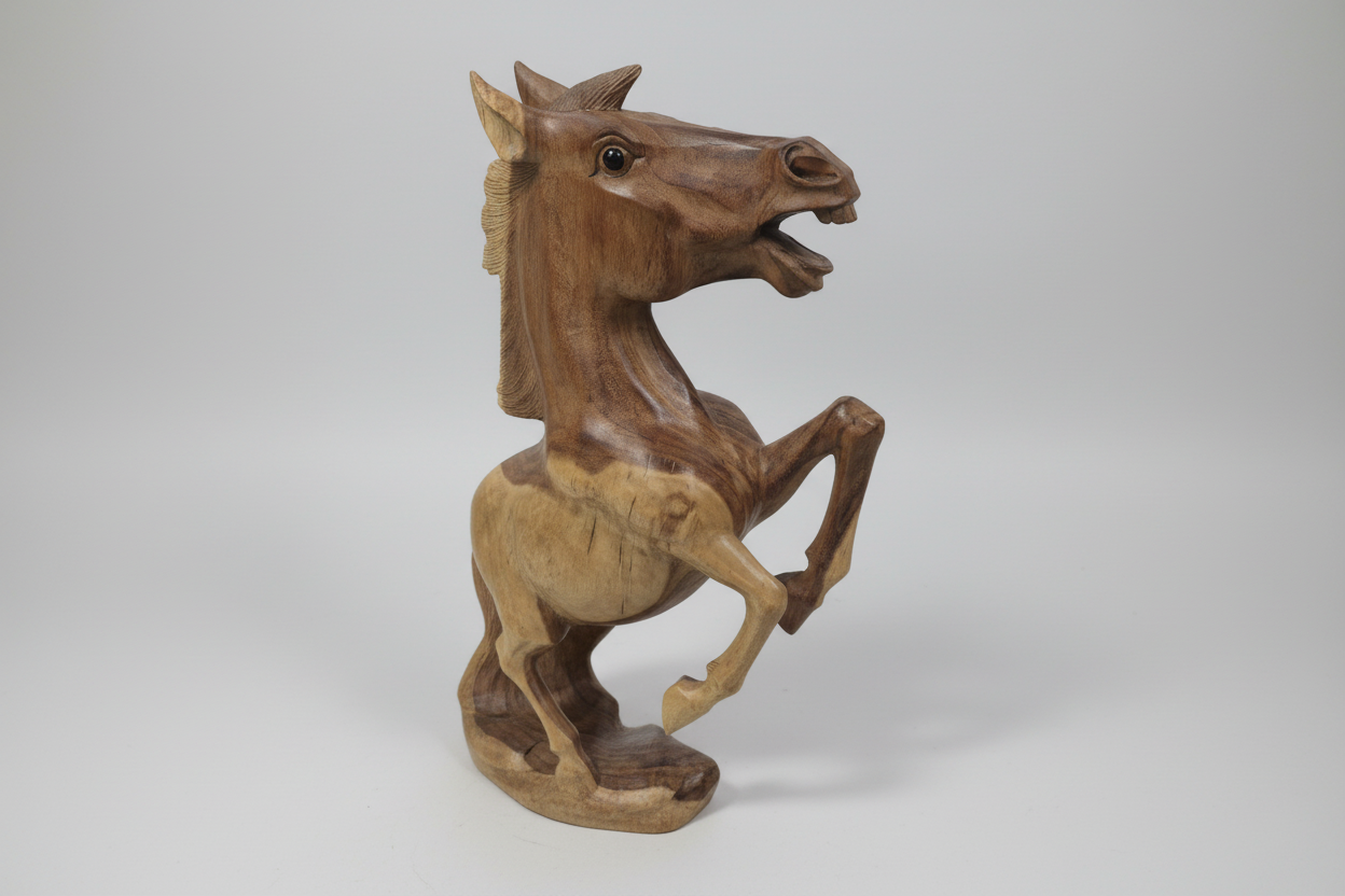 CHEVAL EN TECK