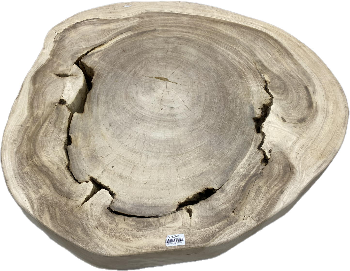 TABLE BASSE RONDIN TECK