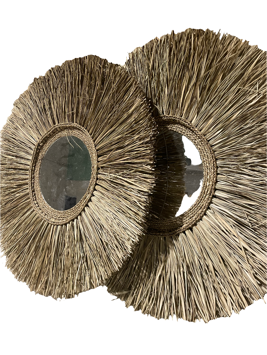 MIROIR PAILLE