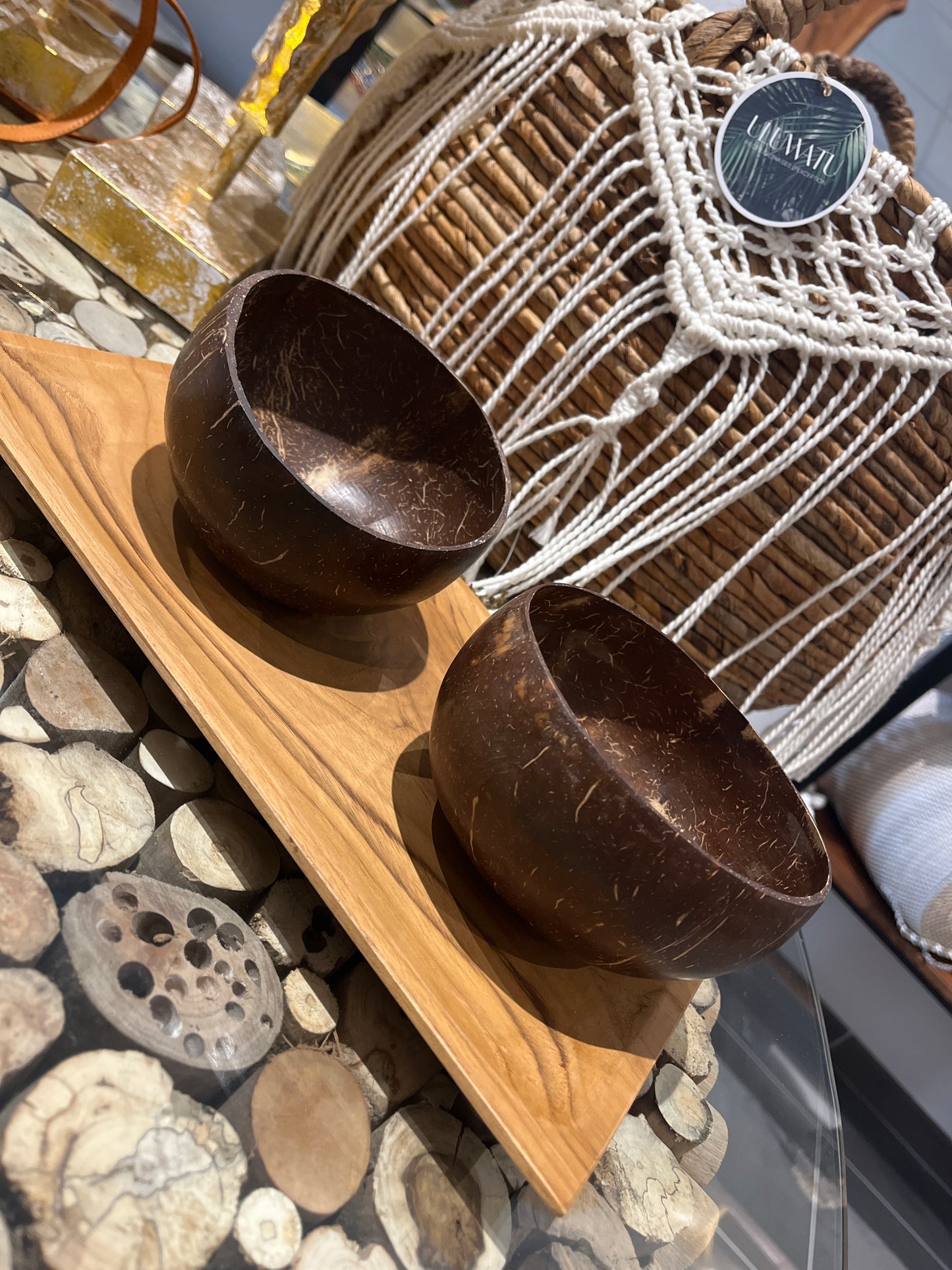 ASSIETTE TECK RETANGULAIRE