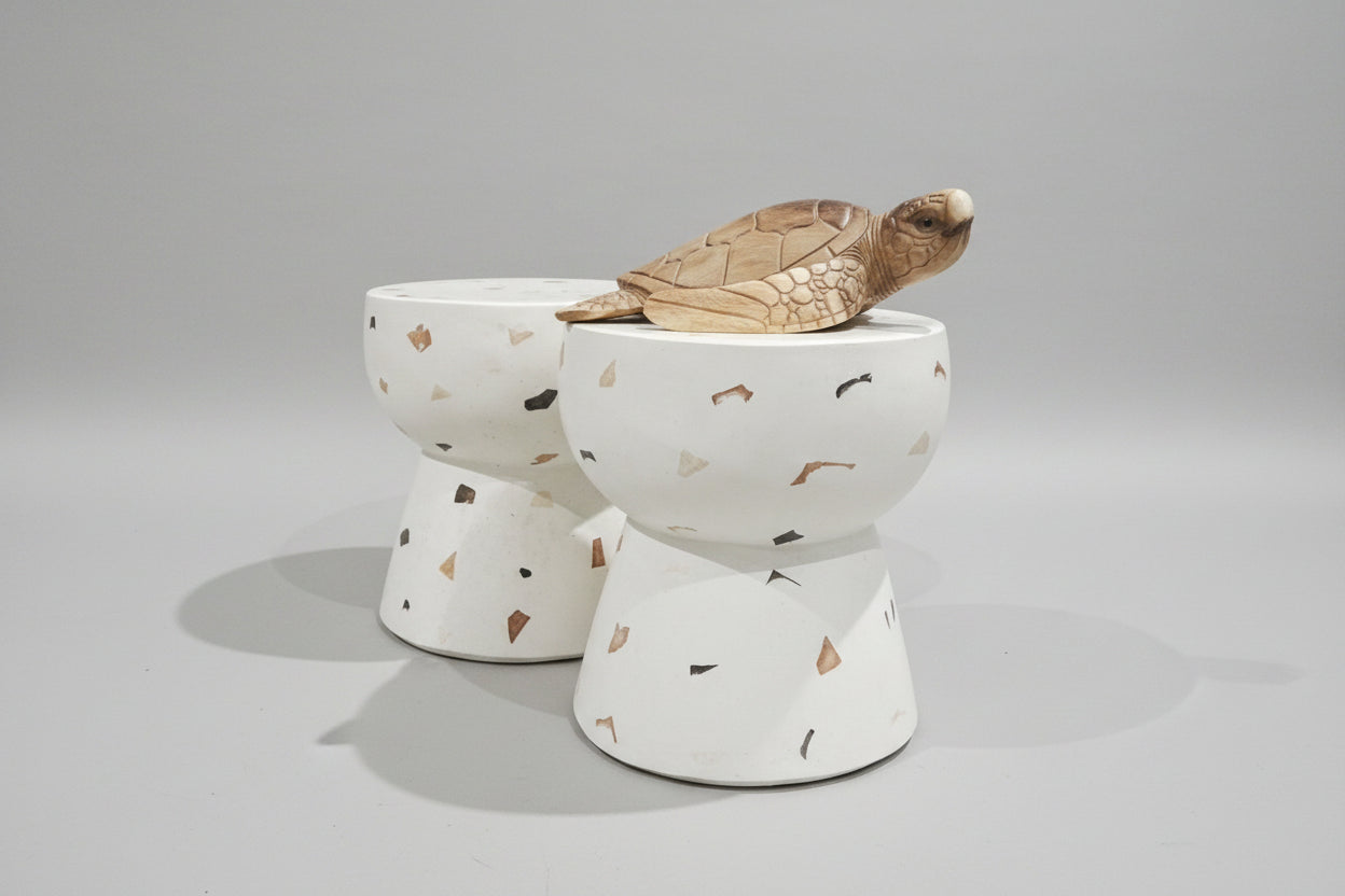 Tabouret TERRAZO/ TABLE d’APPOINT