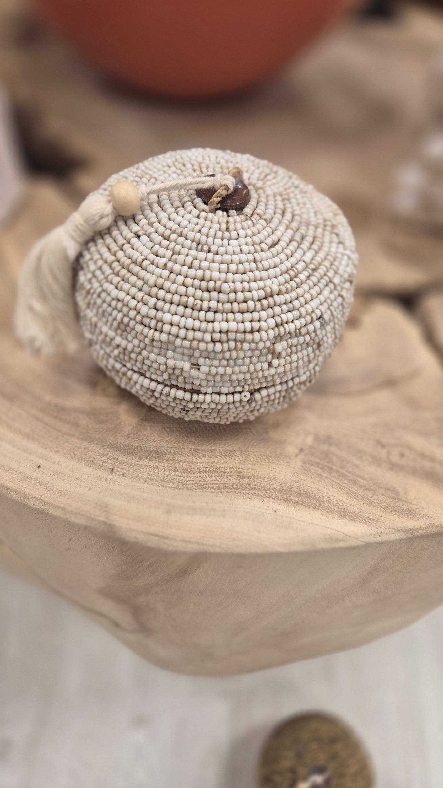 BOITE RONDE PERLES