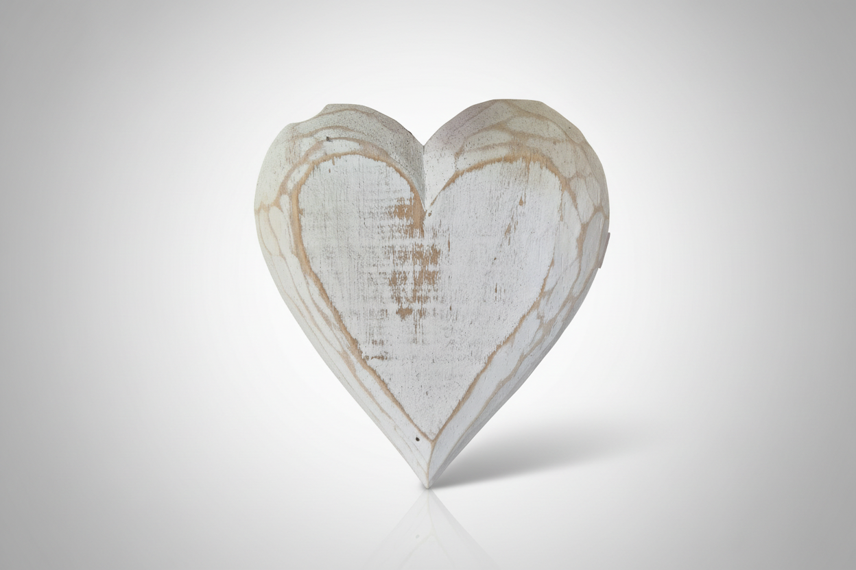 COEUR en bois recyclé