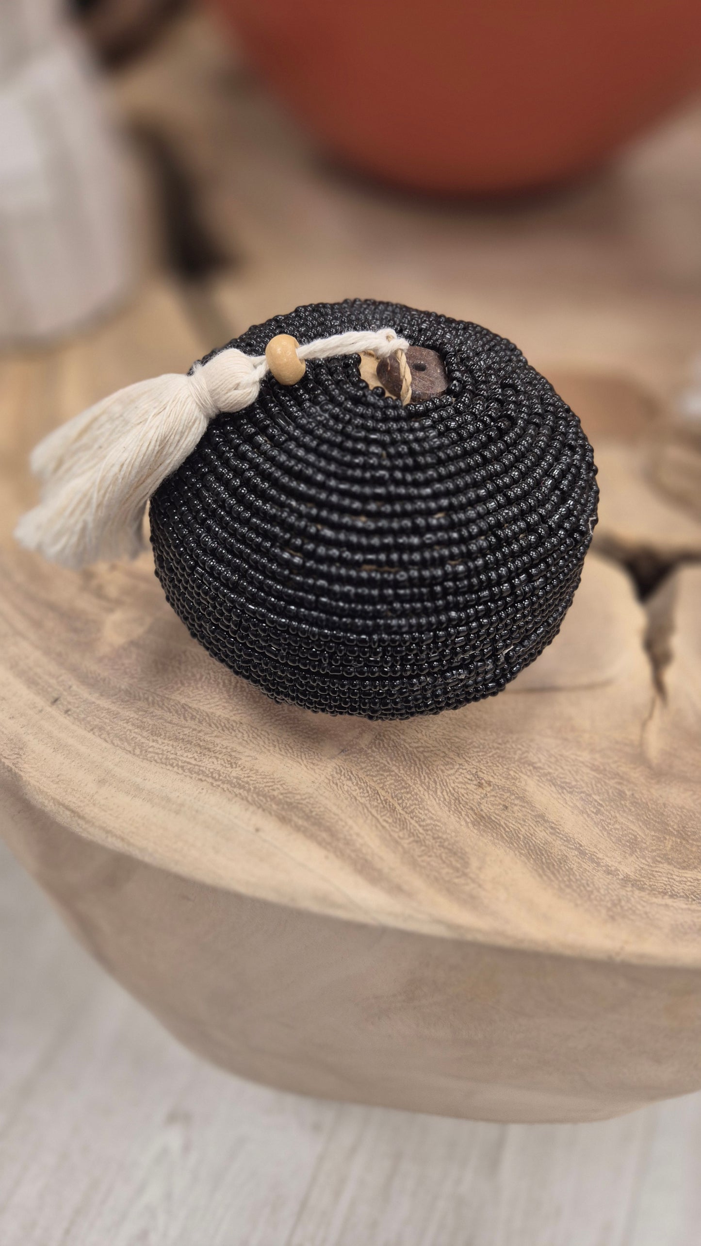 BOITE RONDE PERLES