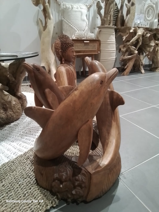 TABLE D'APPOINT DAUPHINS