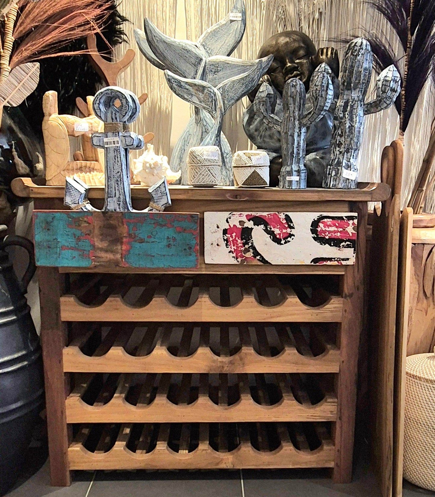 MEUBLE RANGEMENT BOUTEILLES