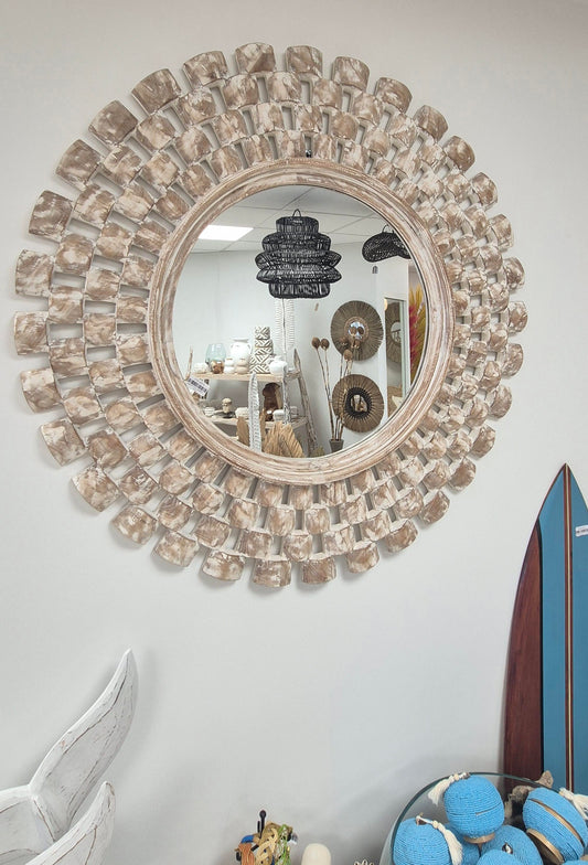 MIROIR TECK DAMIER