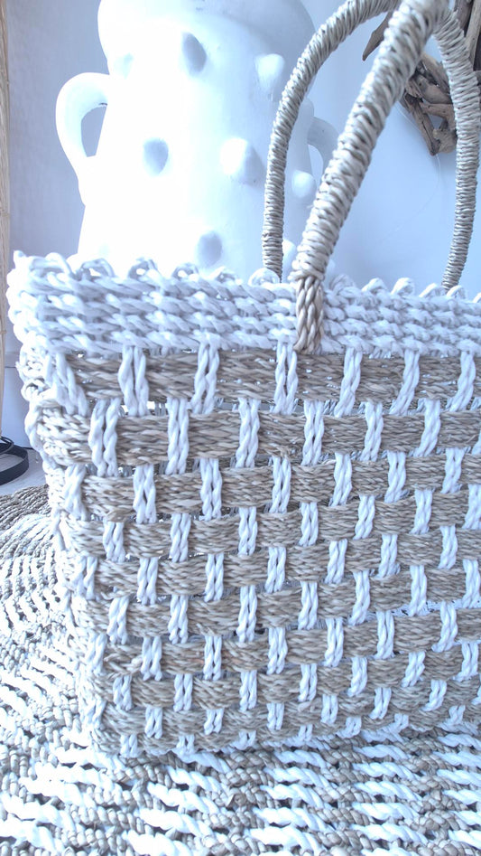 SAC A MAINS PANIER