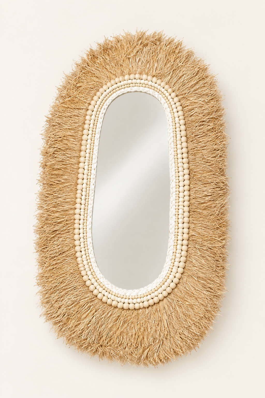 MIROIR OVALE COQUILLAGES