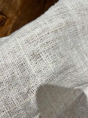 PLAID  LIN AVEC SES COQUILLAGES