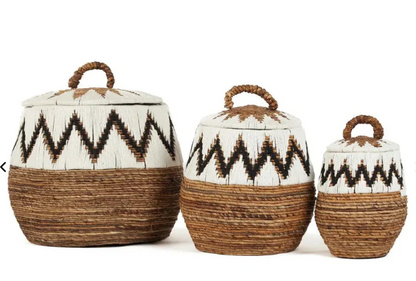 PANIERE BANANIER/LAINE