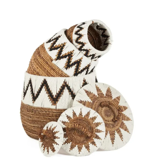 PANIERE BANANIER/LAINE