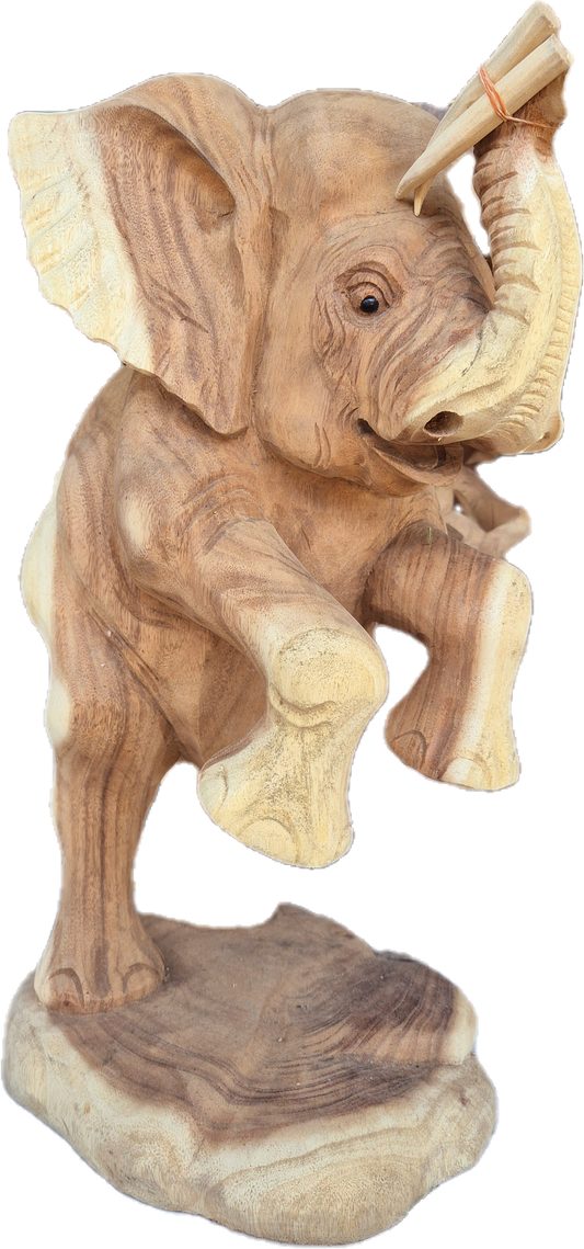 ELEPHANT DEBOUT TECK