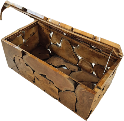 TABLE BASSE COFFRE