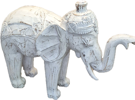 Eléphant bois recyclé