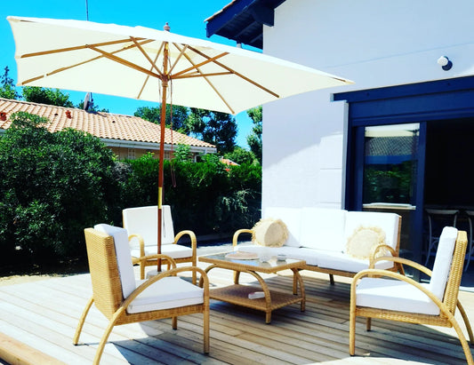SALON DE JARDIN RESINE