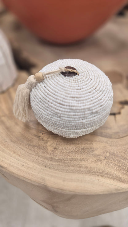 BOITE RONDE PERLES