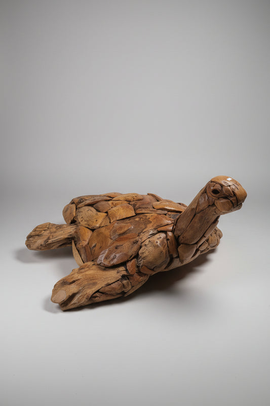 TORTUE Géante Bois recyclé